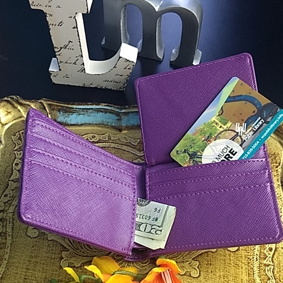 LAST ONE BLUE CLASS 💲STASH Classic bifold wallets by MoDA NY - Picture 7 of 8